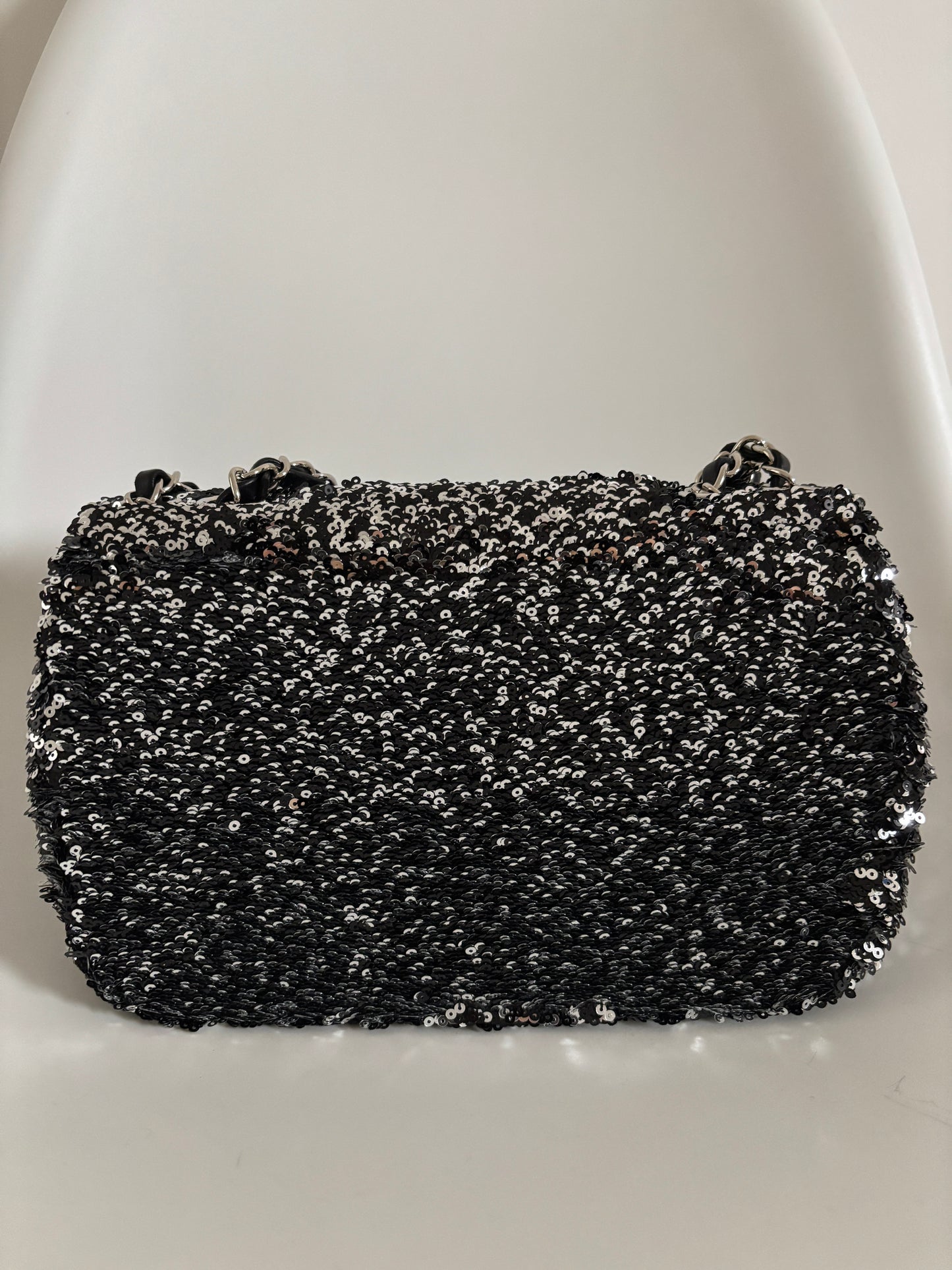 Chanel SS 2023 Classic Sequin Medium Flap Bag