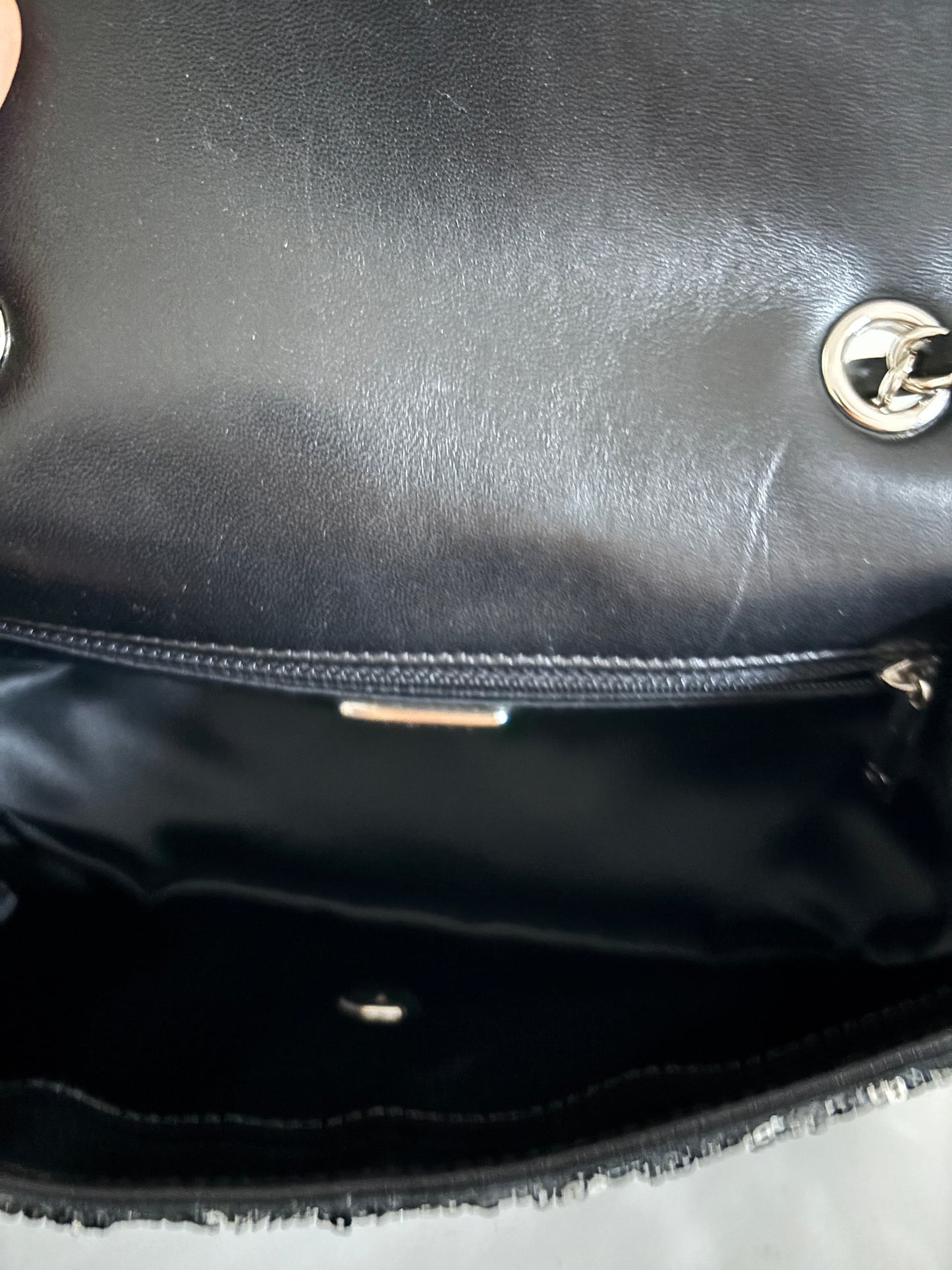 Chanel SS 2023 Classic Sequin Medium Flap Bag