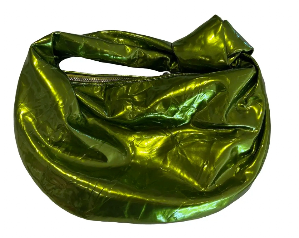 Bottega Veneta Mini Jodie Metallic Bag