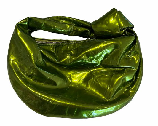 Bottega Veneta Mini Jodie Metallic Bag